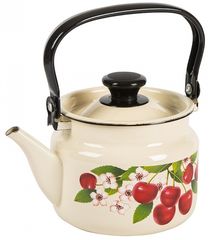 Чайник 2,0л с/дек (слоновая) эмаль(4)