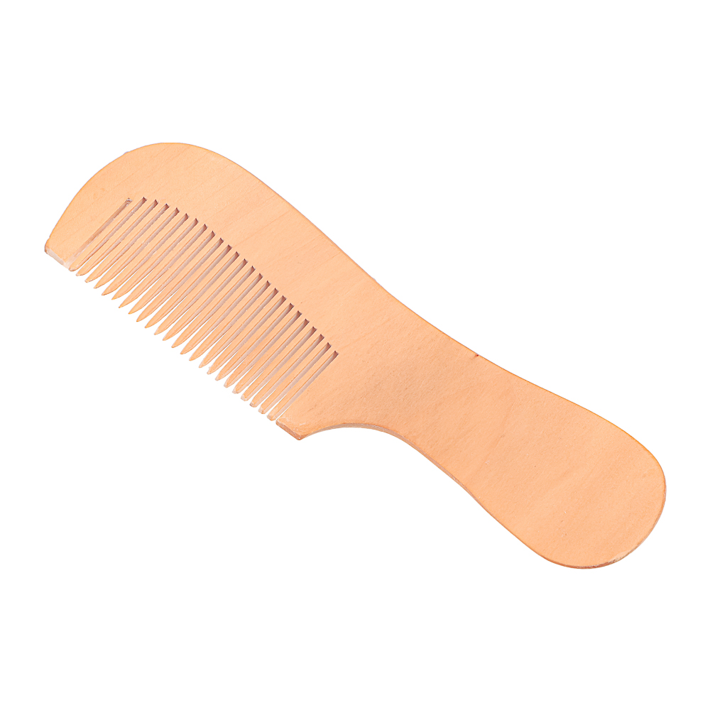Расческа-гребень 17,8*5,2см (дерево) (1/12)