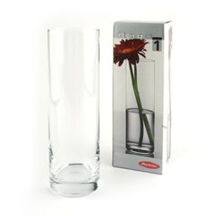 Ваза Flora h=265мм цилиндр п/уп стекло(1/12)