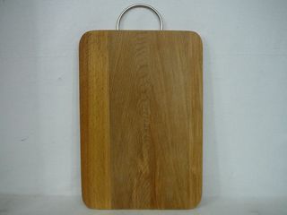 Доска разделочная 35*24см нерж/руч (бук) (1/10)