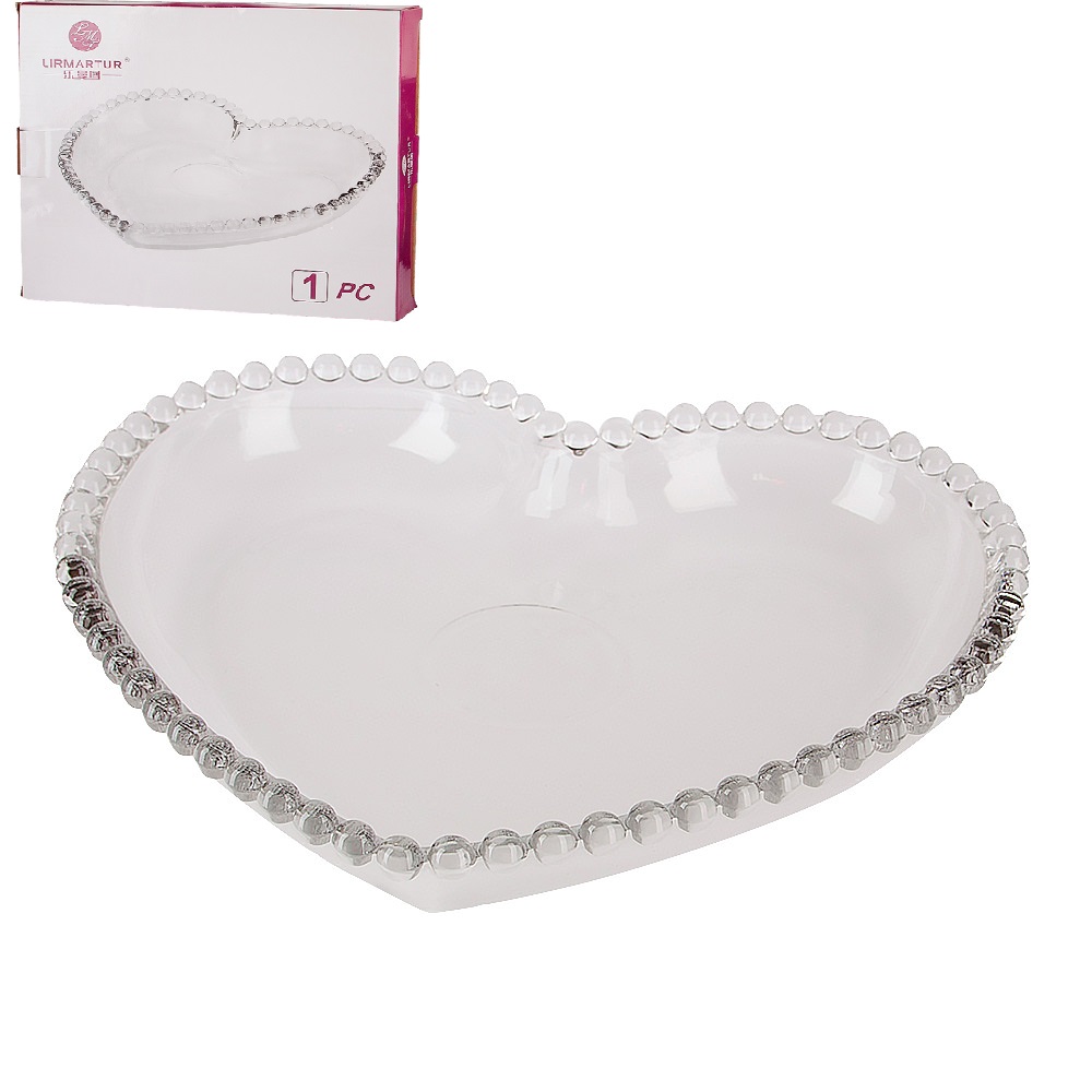 Блюдо сервировочное 28*22*4см "Gocciolina" (стекло) п/у (1/12)