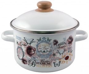 Кастрюля 2,0л Appetite Roses цил эмаль (1/8)