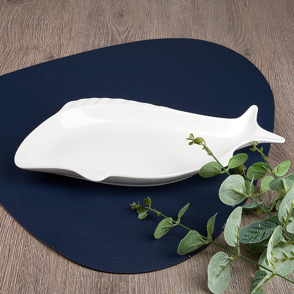 Блюдо 30*15*3см "Маршмеллоу"  (фрф) (5/30)