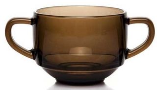 Кружка для супа Bronze 480мм закал.стекло(6)
