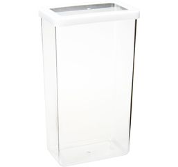 Емкость д/сыпуч.продуктов 3,2л СТЕП 16*10*28см Белый (1)