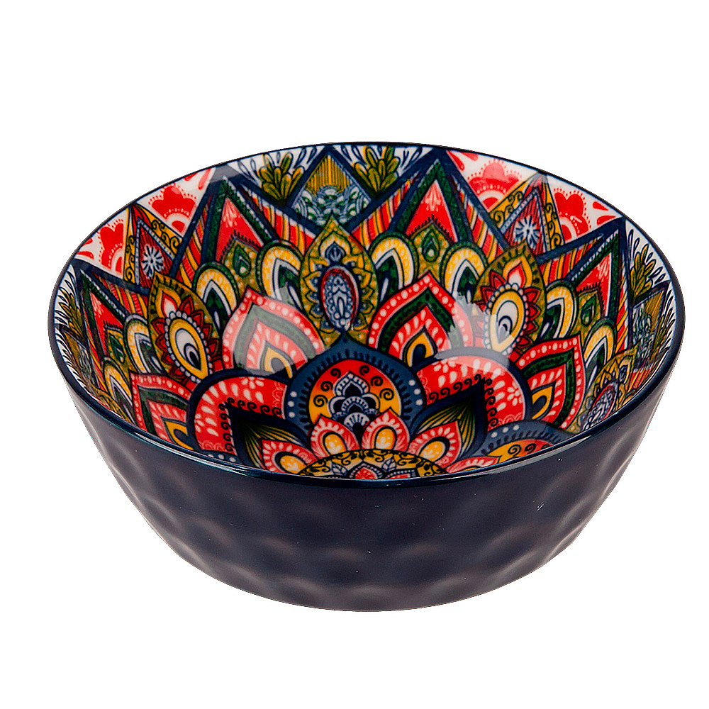 "Arabesque" Салатник (синий) d=16см v=800мл (min12) (транспортная уп.)фрф.(12/48)