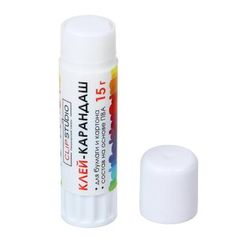 Клей-карандаш 15гр, на основе PVA, на пластиковой подложке (1/24)