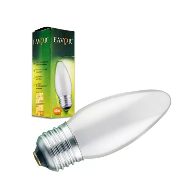 Лампа накаливания ДСМТ 230-60 Favor Е27 60Вт (1010/100)