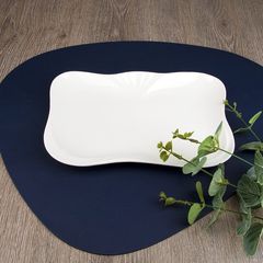 Блюдо сервировочное 25*17*2,5см "Маршмеллоу" (фрф) (5/30)