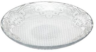Тарелка Lacy 215*165мм стекло(12)