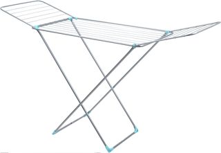 Сушилка напольная для белья 18м напольн.складн.180*55*96мм (серебро) (1/6)