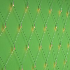 Гирлянда эл. сеть 144LED, 1,6x1,6м, розовое золото, пост.свечение, ПВХ прозр., 220В СНОУ БУМ(1/80)