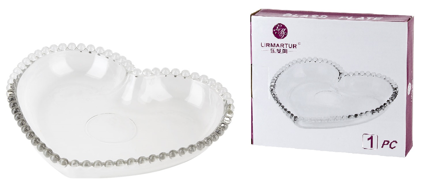 Блюдо сервировочное 16,8х13х3,5см "Gocciolina" (стекло) п/у (1/36)