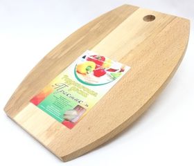 Доска разделочная "Бочонок" 35*24см (бук) (1/10)
