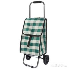 Тележка с сумкой 25кг Green р-р тел.31*28*84см (1/10)