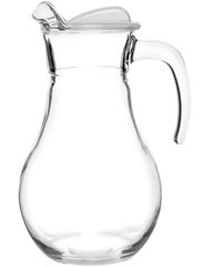 Кувшин Bistro 1,0л (пласт. прозр.кр) стекло(6)