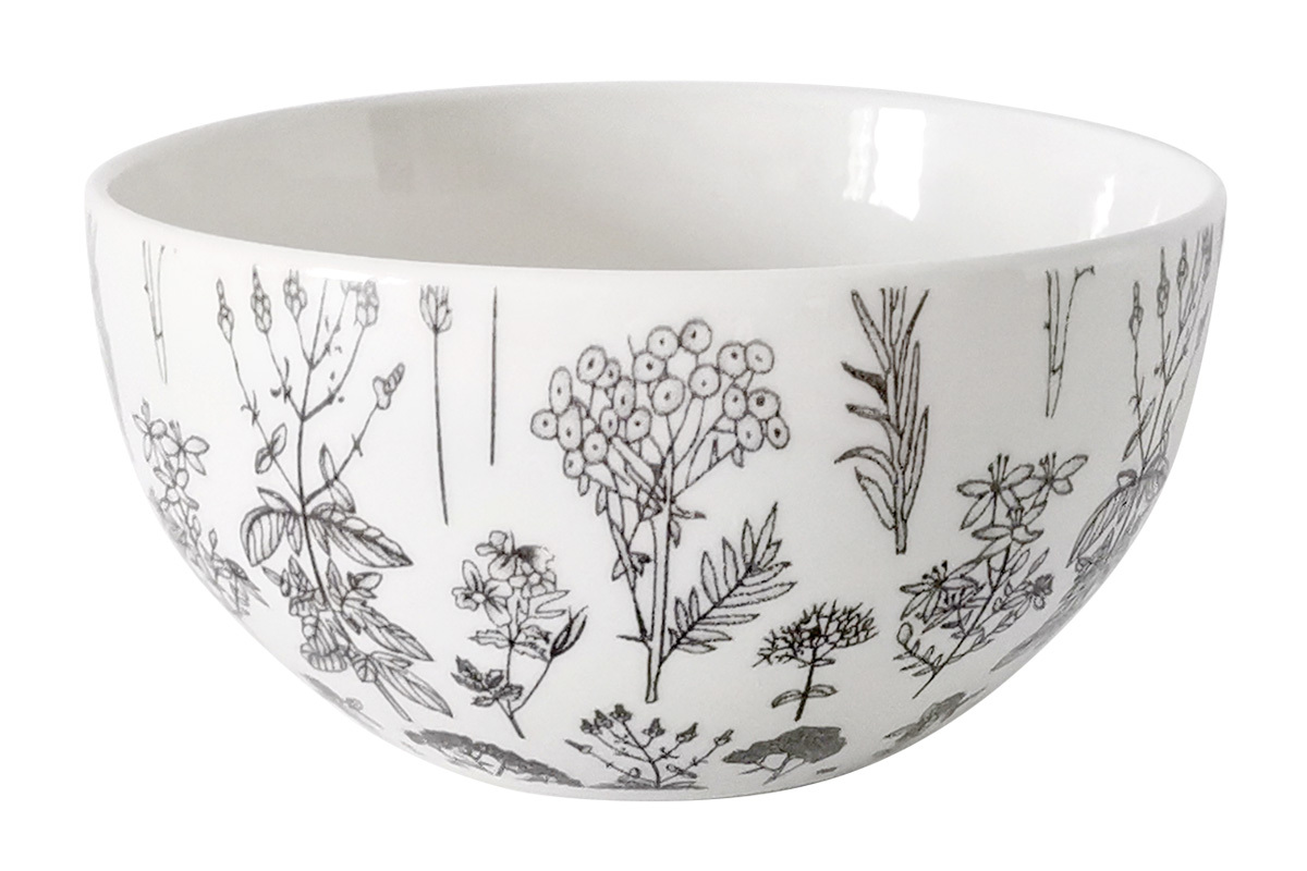 "Botanica" Салатник 14см 450мл  фарф (6/36)
