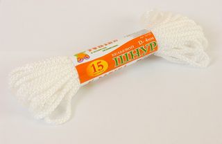 Шнур бельевой 10м/4мм DOMINA (1/100)