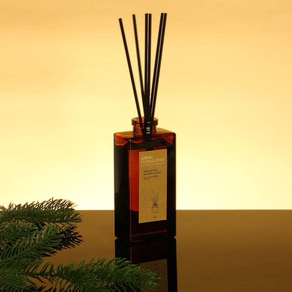 Аромадиффузор, с палочками, 150 мл, аромат (ROSE OF NO MENS LAND) (1/24/48)