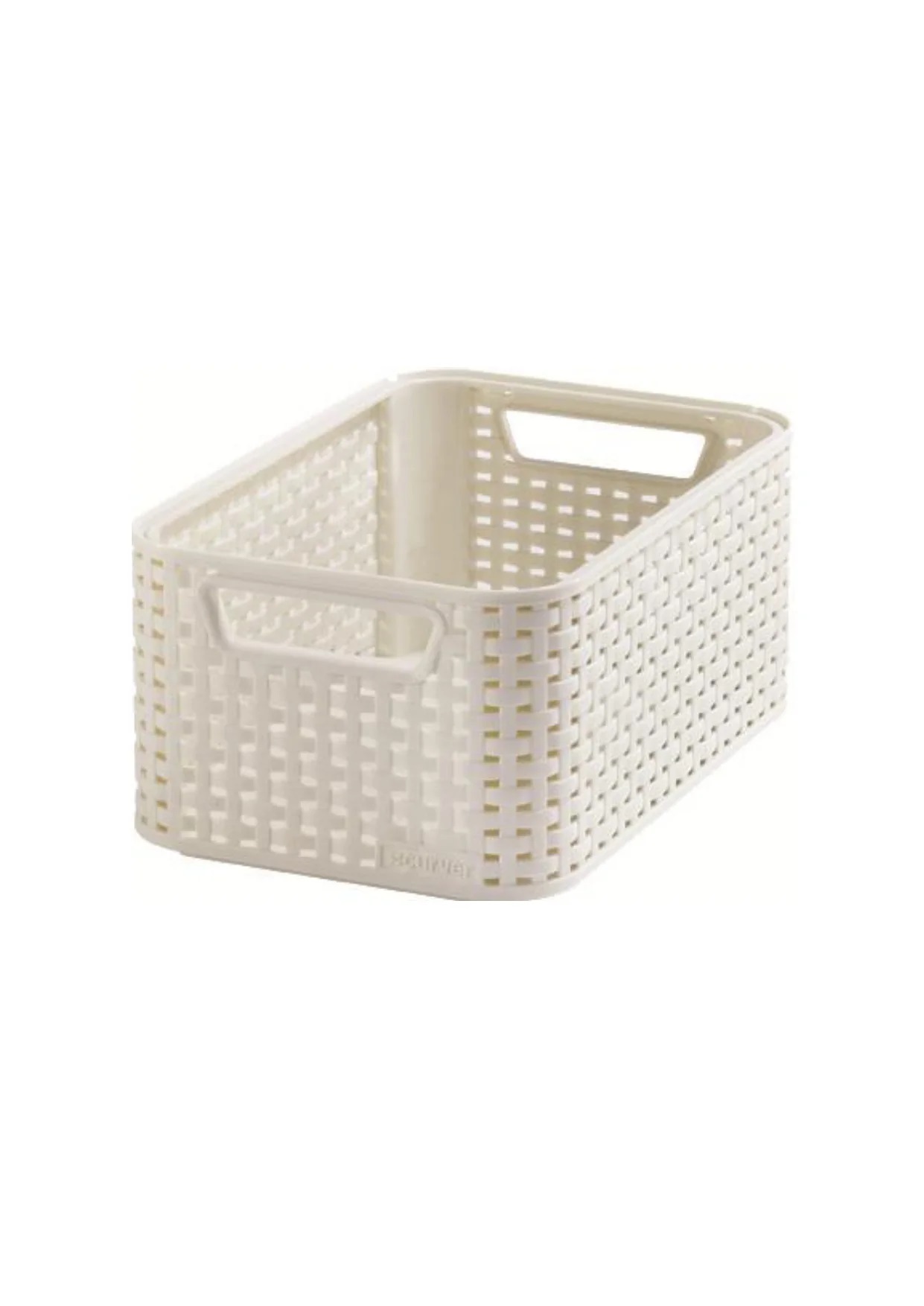 Корзина Style Box M кремовая 18л 17*28*39 см (1/3) 