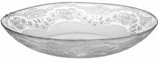 Тарелка Lacy 215мм глубок стекло(12)