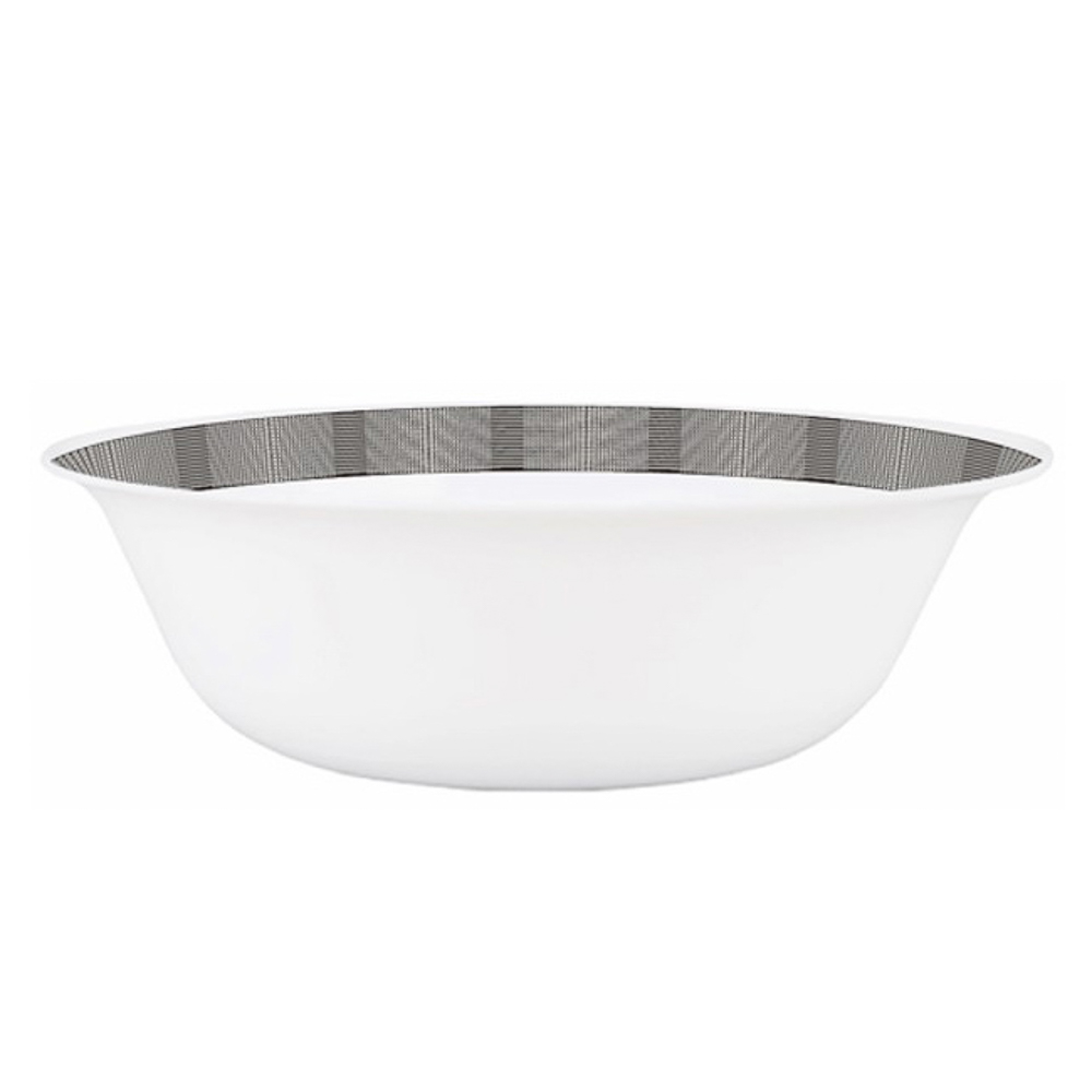 Салатник 320мл 12.5х5см опаловое стекло MILLIMI Графит (6/72)
