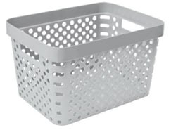 Корзина Eternity 36х27х22см 17л серая Р1215СР (1/10)