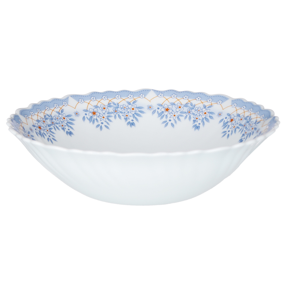 Салатник 16,5см MILLIMI  Апполон 2 (опал стекло тонк) (6/48)