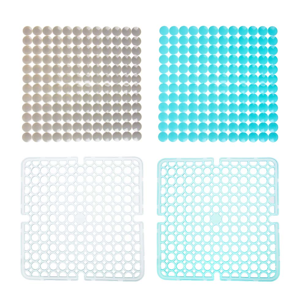 Решетка в раковину силиконовая 30*30см прозр. пласт.(1/12/144)