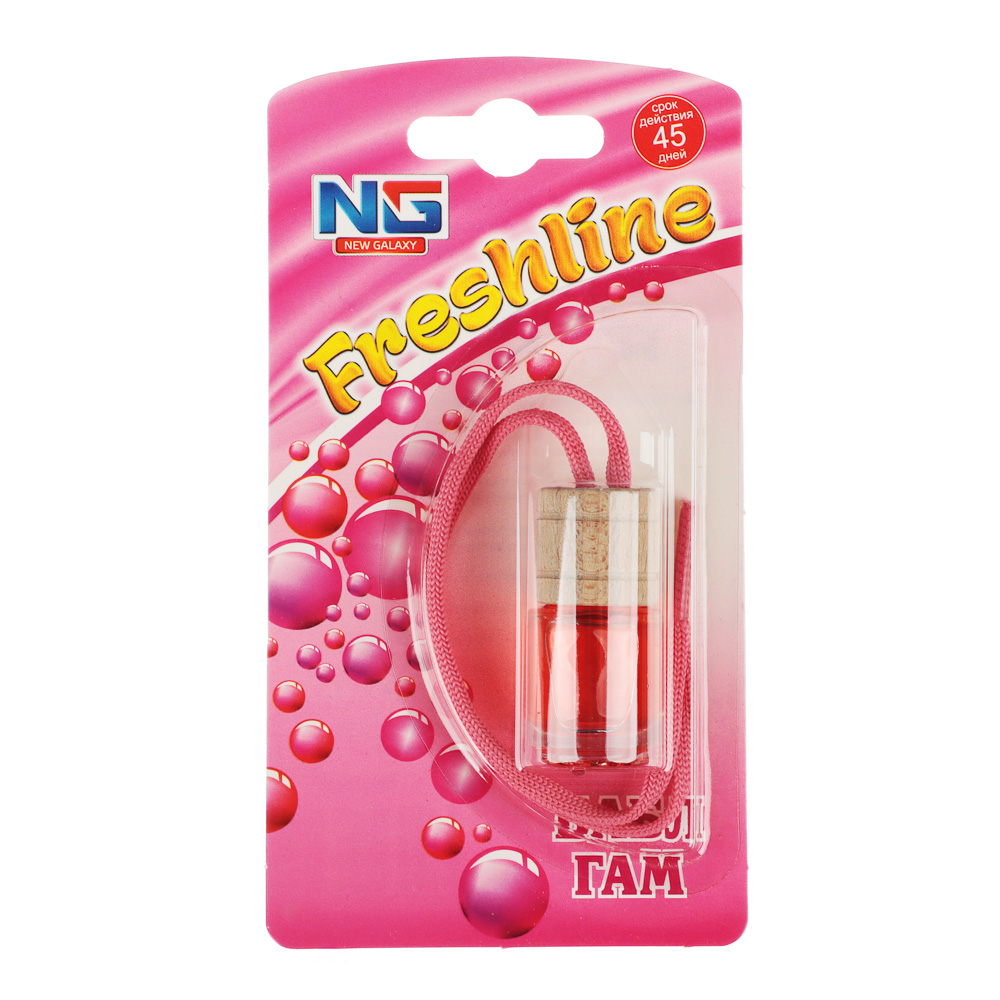 Ароматизатор NEW GALAXY Freshline бабл гам (подвесной) (1/12/48)