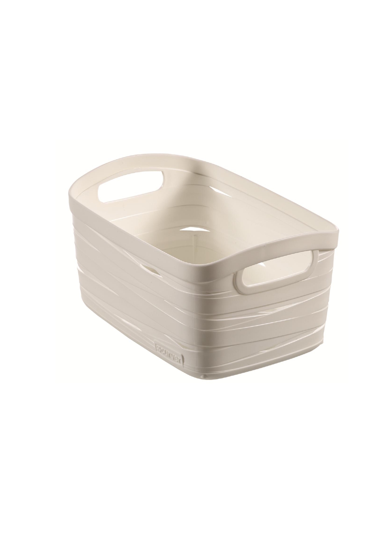 Корзина CURVER RIBBON белая L  21л 380x290x240мм (1/5)
