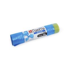 Пакеты для мусора 35л 20шт GRIFON с завязками (12мкм) (1/30/30)