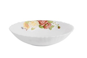 Салатник 22,5см 1360мл "Кароллина",стекло. (3/24)