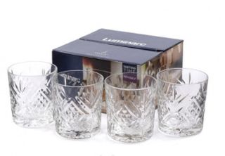 Набор стаканов 300мл 4пр для виски низкий Время дегустаций (1/4)