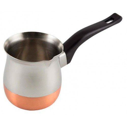 Турка 650мл для кофе с медным дном (нжс,пласт.) (1/36)