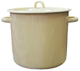 Кастрюля  5,5л цил. (эмаль) б/рис (1/4)