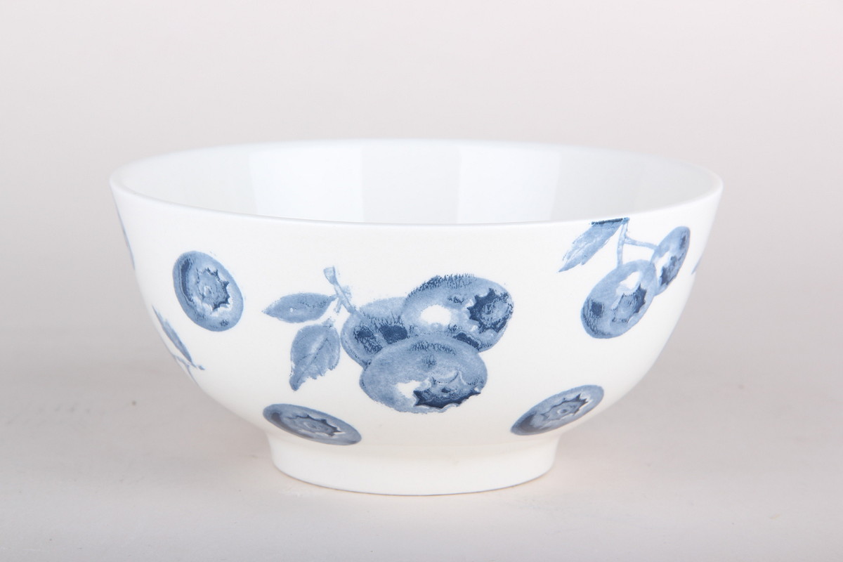 "Blueberry" Бульонница 15см 700мл (фарфор) (12/60)