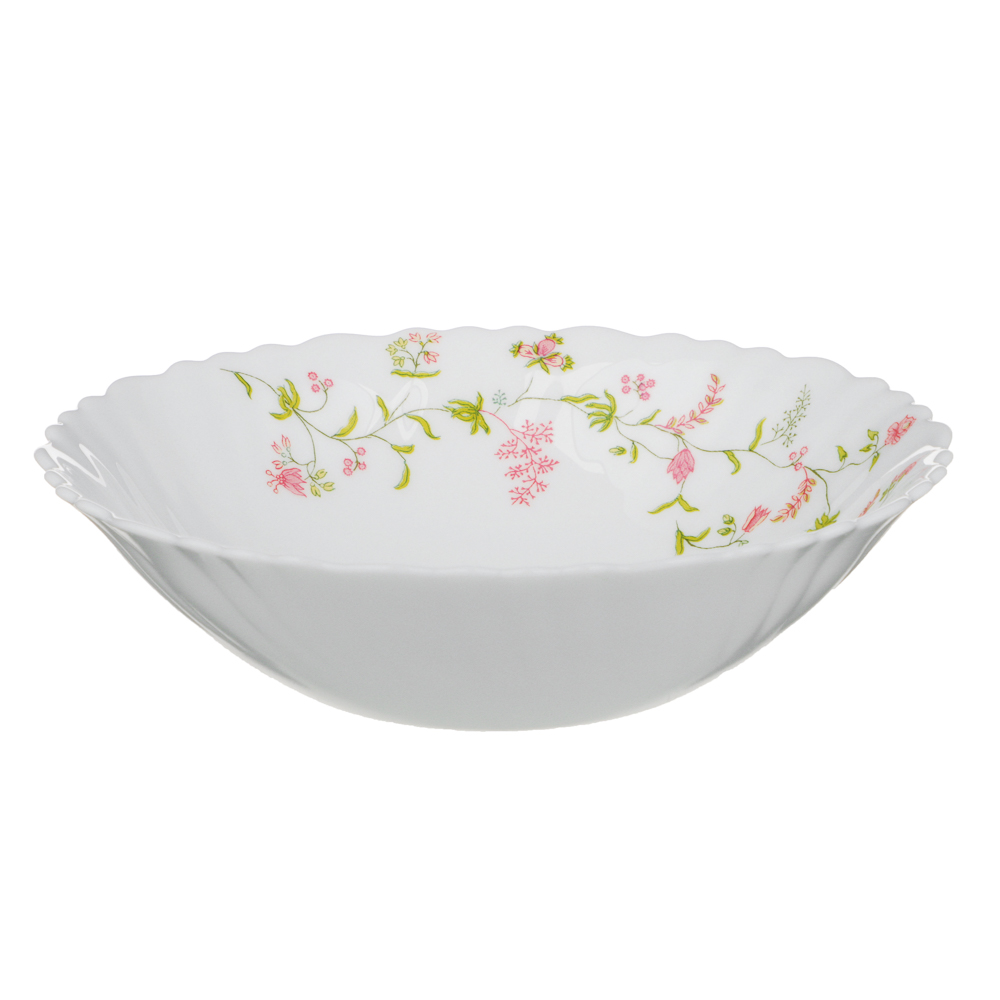 Салатник 16,5см опаловое стекло MILLIMI Клавель (6/48)