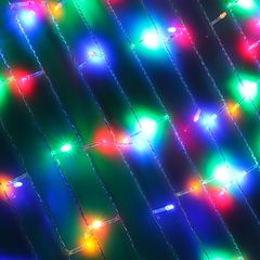 Гирлянда электр. Бахрома 3*0,7м, 96LED цветная, 8 реж, 220В СНОУ БУМ (1/100)