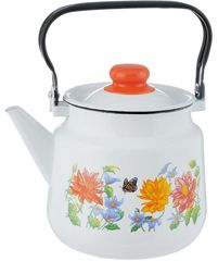 Чайник 3,5л с/дек эмаль,металл.(4)