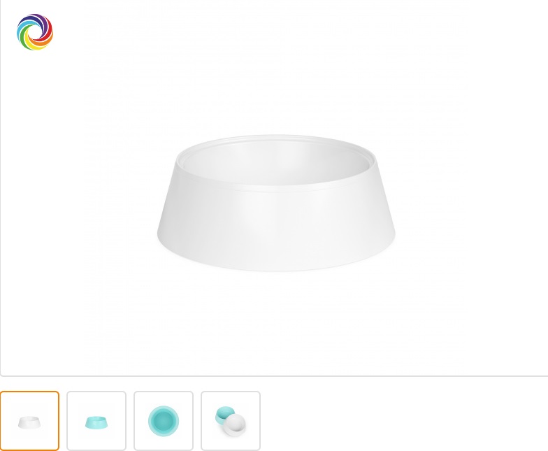 Миска для домашних животных 0,3л пласт.(30)