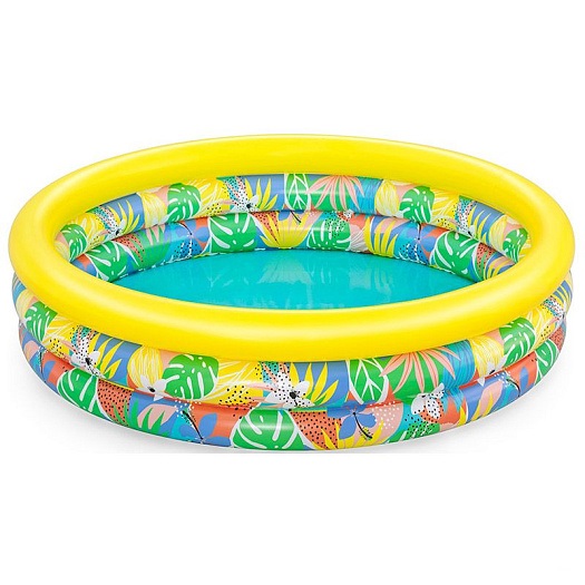 Бассейн Jumbo Hippo 168*38см Bestway 51203 (1/6)