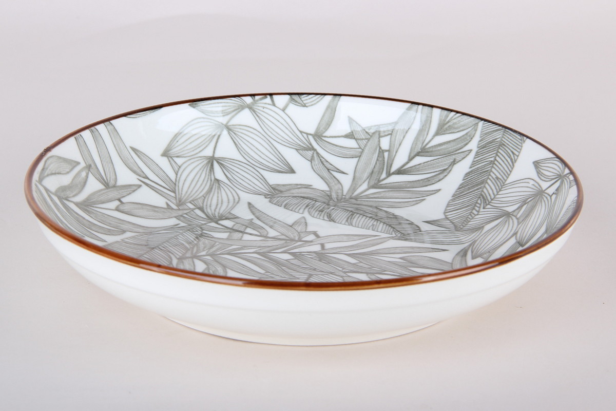 "Branch" Тарелка 20см глубокая фарф (12/60)