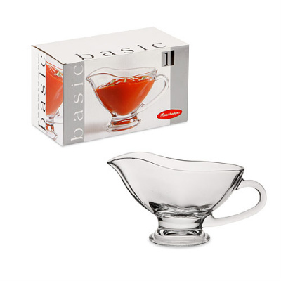 Соусник Basic 250мл стекло(1/12)