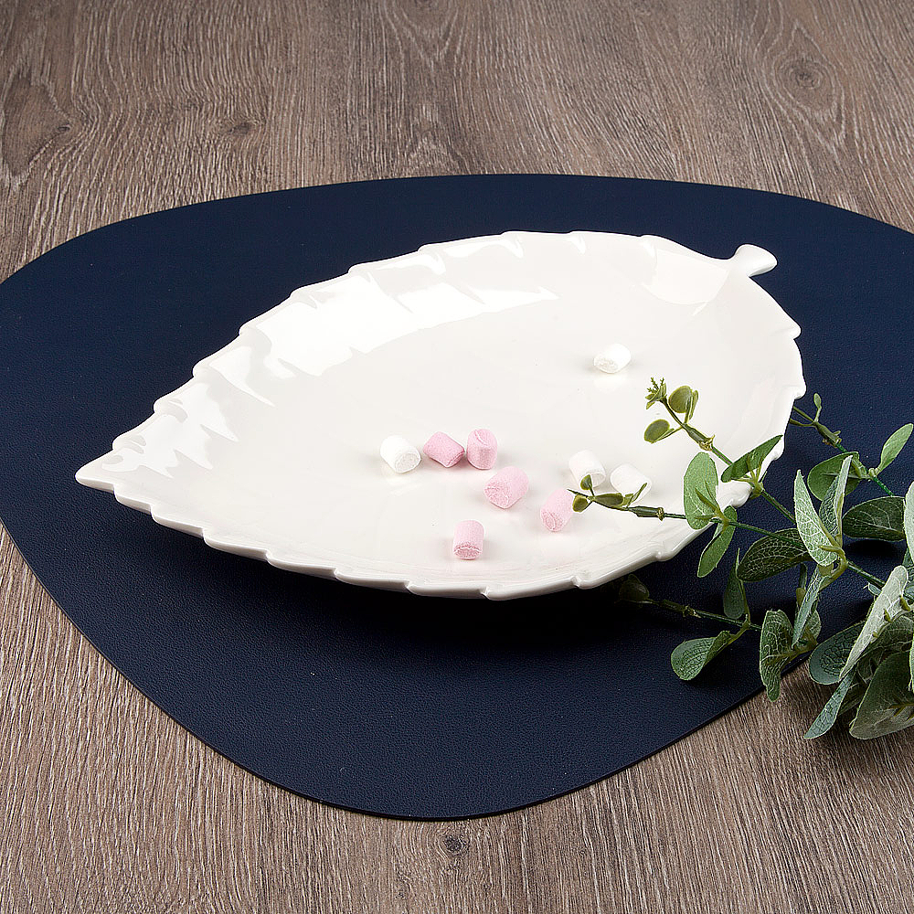 Блюдо сервировочное 29*20*3см "Маршмеллоу"  (фрф) (6/36)