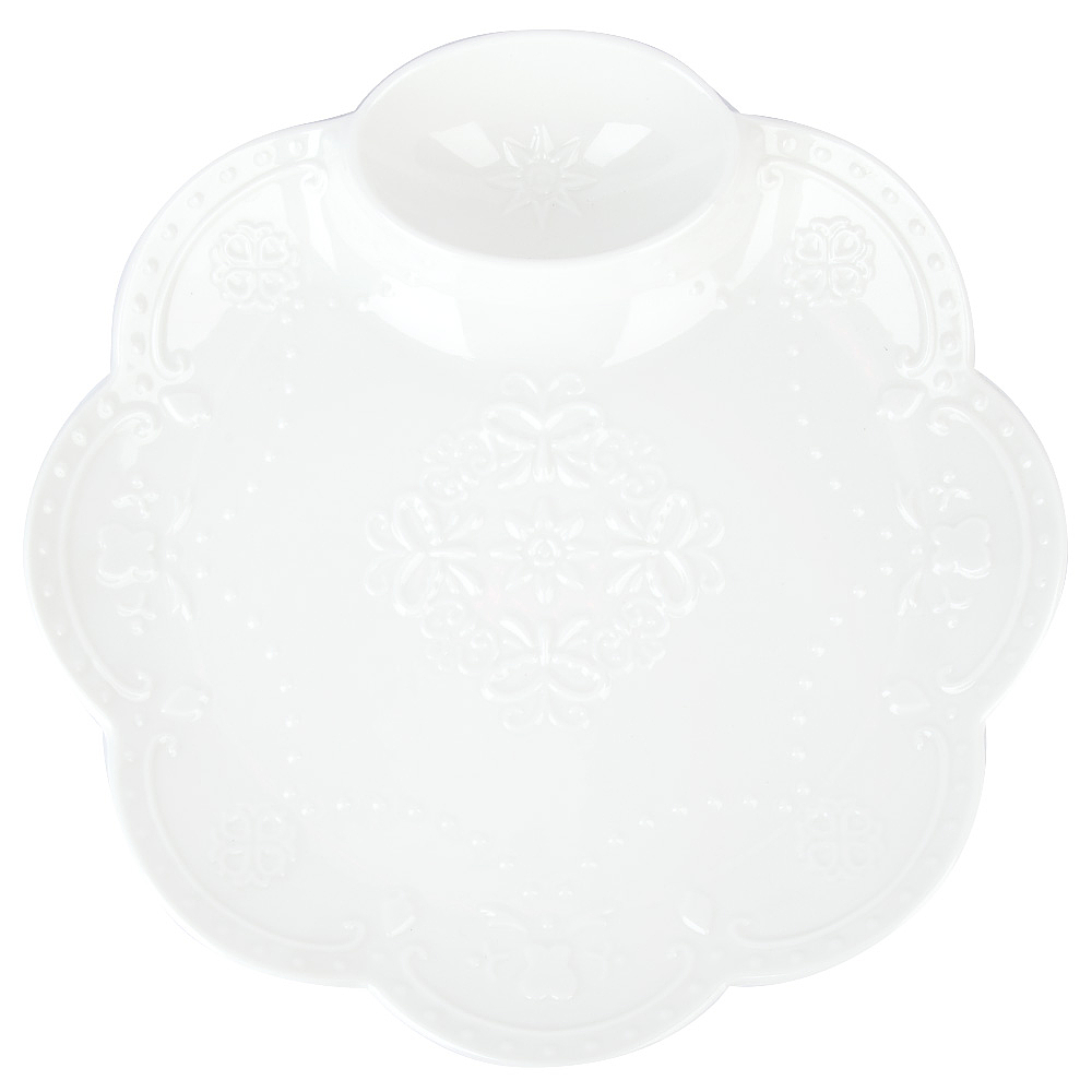 Блюдо 25х25х2,5см "Маршмеллоу" (фрф) (6/24)