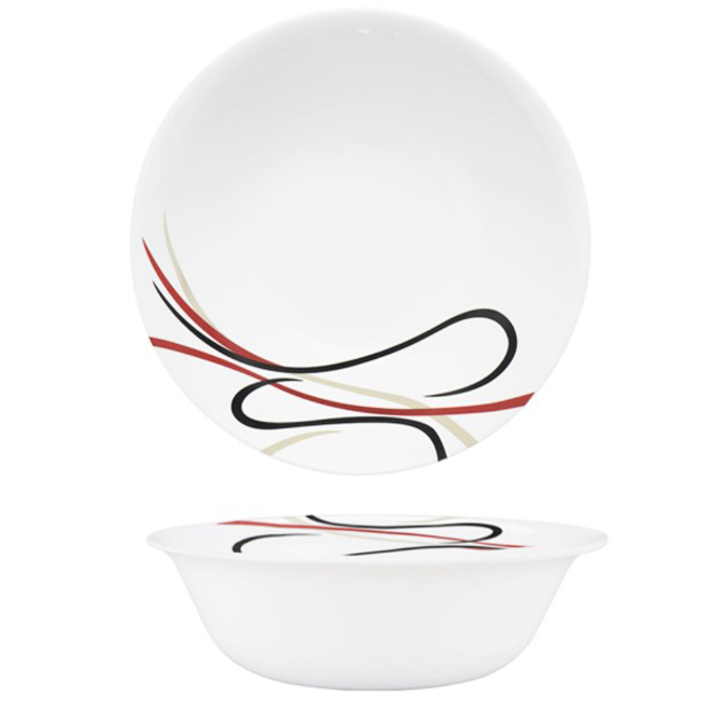 Салатник 1380мл 23х6.6см опаловое стекло MILLIMI Тинт (6/18)