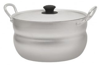 Кастрюля  3,0л мет/руч, мет/кр, сфер.ТМ Калитва алюм.(12)