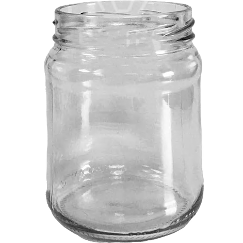 Банка стеклянная 0,45л. ТО-82 Елизово без этикетки(1/15)
