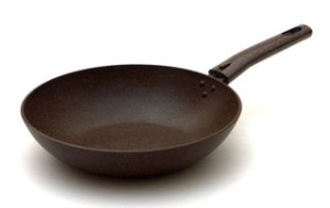 Сковорода-вок 260мм съем.руч БРАУН алюм.(1/10)